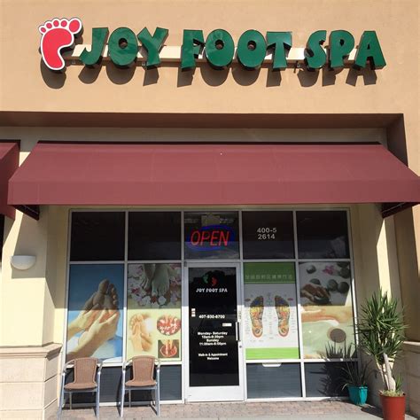 Joy foot spa - 35 reviews and 36 photos of Foot Joy massage "Love these! Finally a foot spa closer than Mansfield!! 60 min combo neck and feet $45 Very nice location. The people are fantastic. They are open till 9:30. Perfect for after dinner and kids in bed!!!"